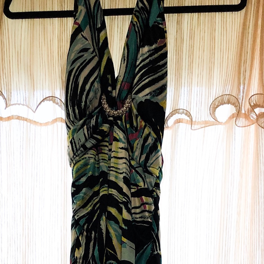 Form fitting long dress
